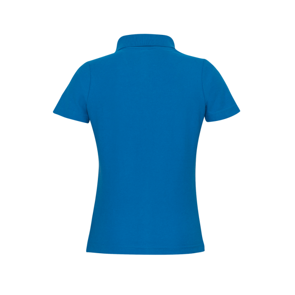 Turquoise P500 Short Sleeve Polo Shirt For Women